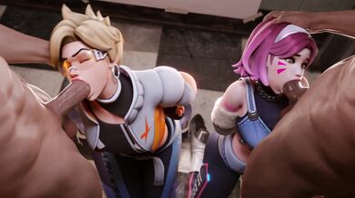 'D.Va Tracer Part 2 [HentaiPorn]'