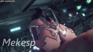 'Rebecca's Stellar Blade [Hentai Porn Compilation] '