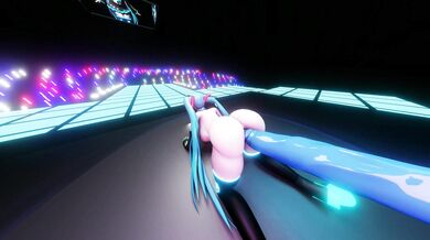"Virtual Idol Hentai: Hatsune Miku's 3D Sex Adventure, Not Safe For Work!"