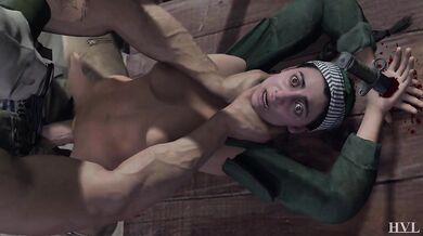 "Tied up and left to be used by a group of horny inmates"