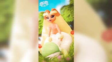 'Gardevoir gets pounded from behind by Lopunny in a wild, doggy style encounter'