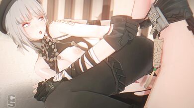 "Sexy Tiger Bites the Curvy Catwoman"