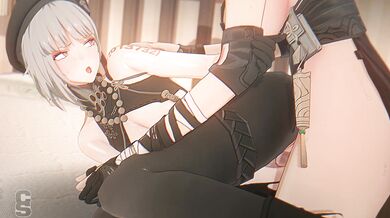 "Sexy Tiger Bites the Curvy Catwoman"