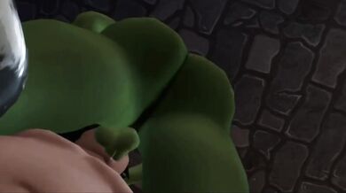 "Satisfying the Insatiable Orc: A Hentai Tale of Lust and Greed"