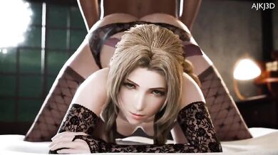 "Rainbow Mushroom Kingdom Hentai - Aerith Doggy Style (Ajkj3D Voice)"