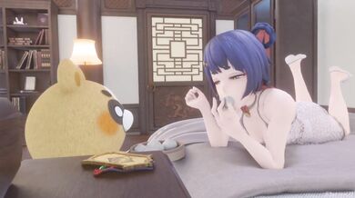 "MILF Next Door: A Night in Liyue - Prank Gone Wrong WiP #2C"