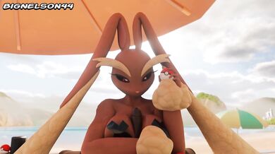 The Sexy Lopunny and Her Beach Day Adventures
