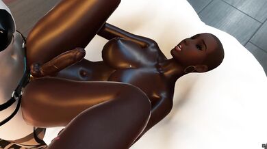 "Black Futa Ass in a Cum-Sucking Orgy!"