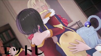 "Taming the Slutty Goddesses: A Hentai Adventure in Another World"