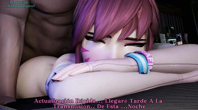 "Overwatch: D.va's Secret White Streaming Session - Concealed Cam!"