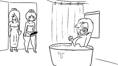 "The Naughty Housewives of Suburbia: Mona and Layla Give Veronica a Huge Surprise"