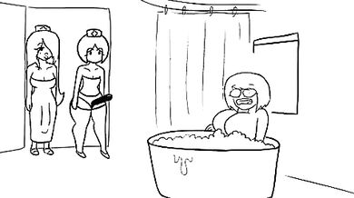 "The Naughty Housewives of Suburbia: Mona and Layla Give Veronica a Huge Surprise"