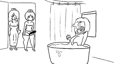 "The Naughty Housewives of Suburbia: Mona and Layla Give Veronica a Huge Surprise"