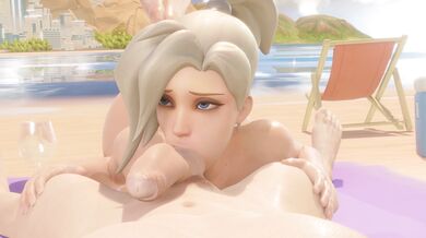 "Busty MILF Gives Her Best Blowjob Ever in the Hot Summer Sun - POV Hentai Porn"