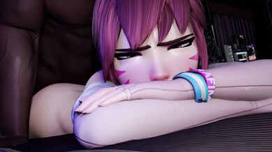 "Overwatch D.Va's Private Cam Show - Blacked Out Consequence"