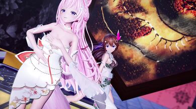 "Awakening a Trio of Holo-Live Ladies!"