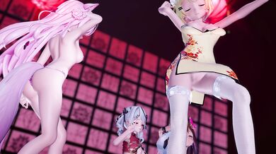 "Awakening a Trio of Holo-Live Ladies!"