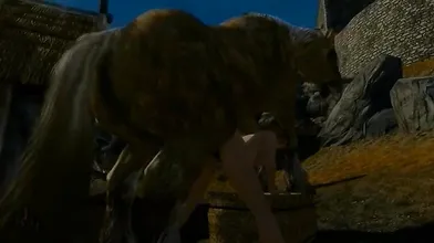 "Licking, Sucking and Riding: The Erotic Adventures of a Skyrim Horse Compilation"