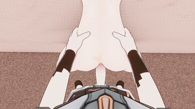 "Fucking the Maid from Behind - A Sneaky Sexual Encounter with Kujou Sara"