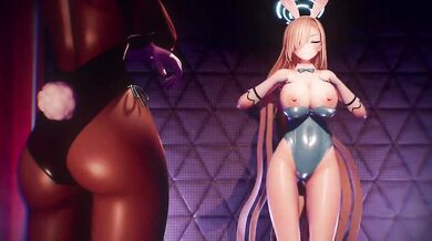 "Mary's Blowjob Meme Collection: Blue Archive Hentai Meme @ngon_mmd"