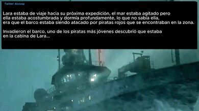 'La aventurera Lara Croft y el pirata español - Subtitulado en Español'