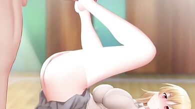 "The Mischievous Hentai Maid and Her Master's Sweet Reward: Ginhaha"