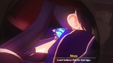 "Mona Licks Her Sexy Body for a Hentai King in High Definition: Genshin Impact by Kizumashiro/KIZU"