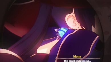 "Mona Licks Her Sexy Body for a Hentai King in High Definition: Genshin Impact by Kizumashiro/KIZU"