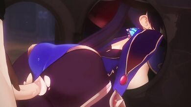 "Mona Licks Her Sexy Body for a Hentai King in High Definition: Genshin Impact by Kizumashiro/KIZU"