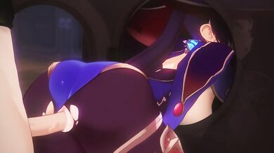 "Mona Licks Her Sexy Body for a Hentai King in High Definition: Genshin Impact by Kizumashiro/KIZU"