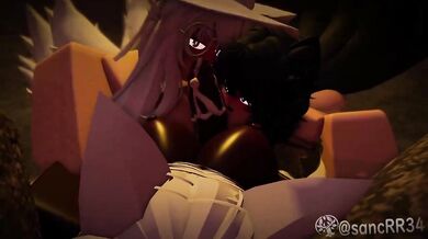 'Two foxes and one dick (sancRR34)'