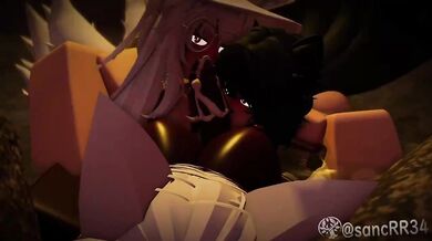 'Two foxes and one dick (sancRR34)'