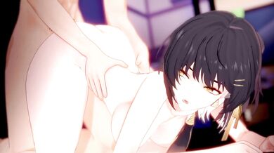 "Awakening of the Stormy Night: Ruff Doggy and His Master"