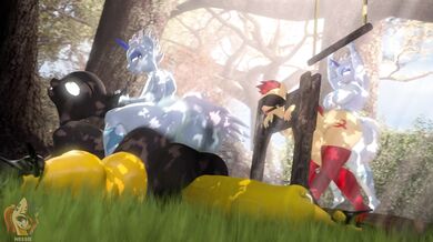 "Trapped in a World of Sexual Desire, Captured by the Real Vinyl Master!"