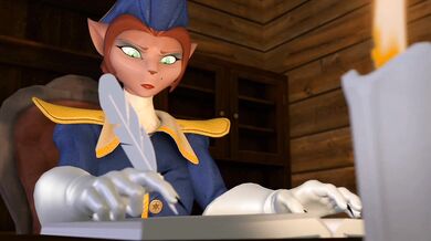 Captain Amelia and her Crew Get Throated by a Pirate Crew