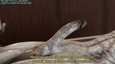 'The Demon Hunter's Ferocious Hunt for Local Rachel in Spanish'