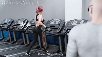 'Pumping Iron with Honoka'