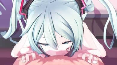 "Miku's Blowjob Version 1 (Nubilia) - The First Try"