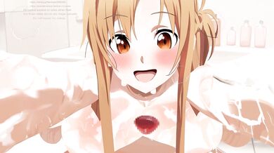 'Asuna and Yuuki get their asses smacked by the pasta goddess.'