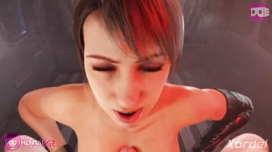 'Sexy secretary blowjob'