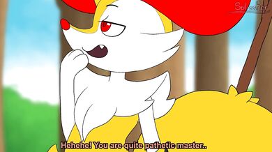 "Braixen's punishment - part 1 2"