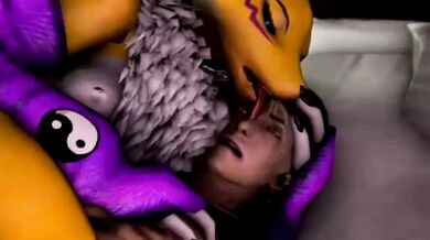 "The Naughty Ninja and the Seductive Samurai: A Fingerbanging HMV Adventure with Renamon PMV."