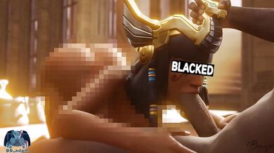 'Overwatch Fantasy: Pharah Gets Blacked, Censored.'