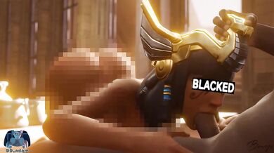 'Overwatch Fantasy: Pharah Gets Blacked, Censored.'