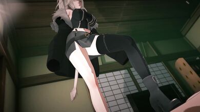 'Sexy Anime Goddess Shishiro and Busty Botan Live in Virtual Reality with the Band BAZETT'