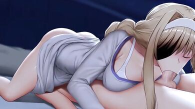 "Alice [Ginhaha]'s Tight and Curvy Body Lures a Dirty Old Man"