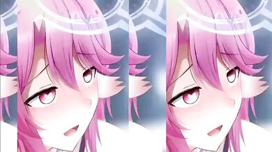 "Ginhaha and Jibril's Hot Tub Hentai Adventure"