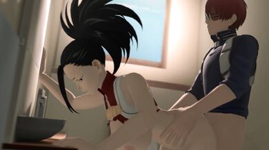 'Momo & Todoroki's Secret Bathroom Adventure! Tarrotherambler'