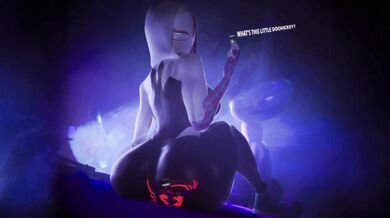 Spiderman's Girlfriend Gets Giant and Horny