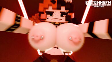 "Ellie gets pressured into a hardcore commissioned Minecraft hentai animation by Beltom NSFW."